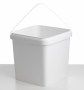 Verzegelbaar TP emmer - pot - bak 200 x 200 x 129 mm. en inhoud 3.500 ml. - Joop Voet Verpakkingen